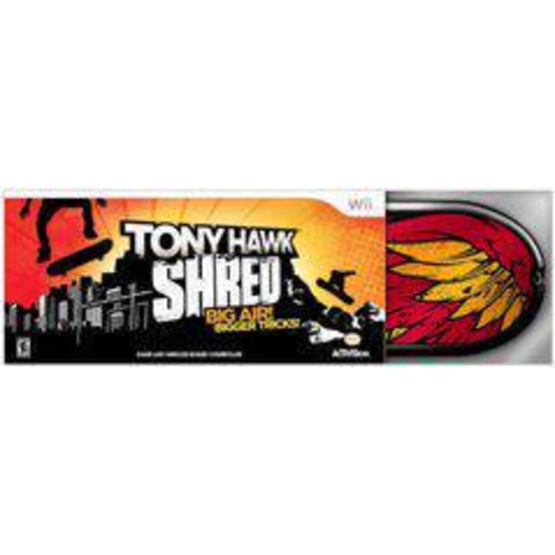 Tony Hawk: Shred [Skateboard Bundle] – Wii