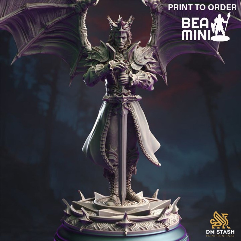 Vampire Lord – Arthur Belfrie | BeaMini Print to Order Miniatures
