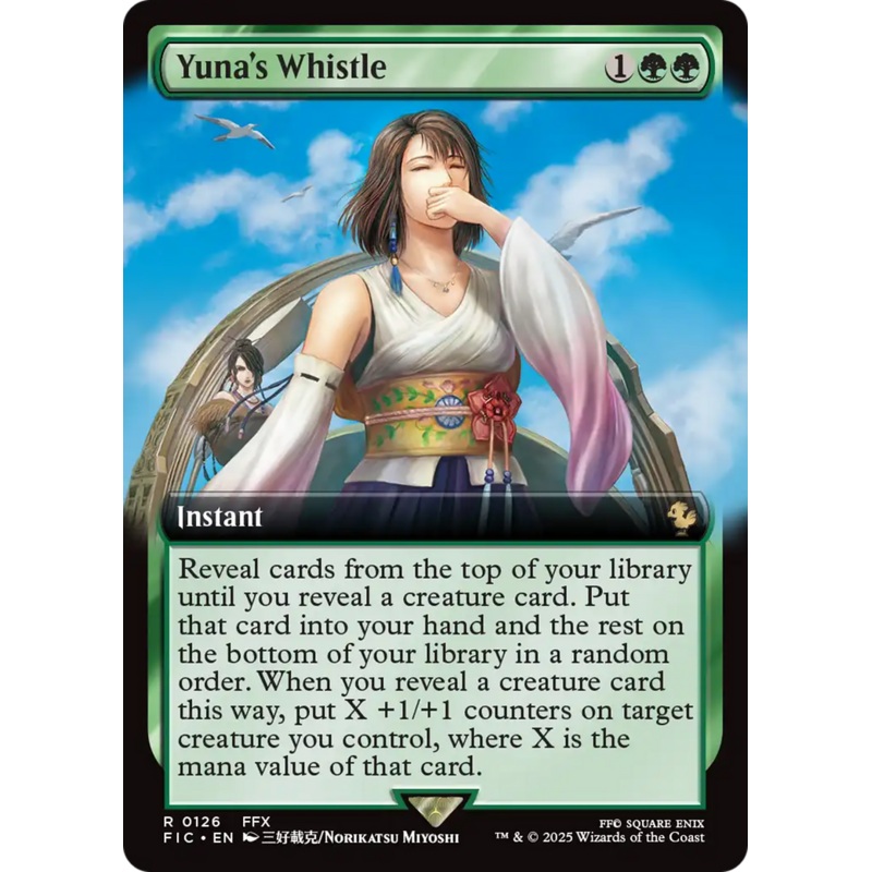 Yuna’s Whistle (Extended Art) [FINAL FANTASY Commander]
