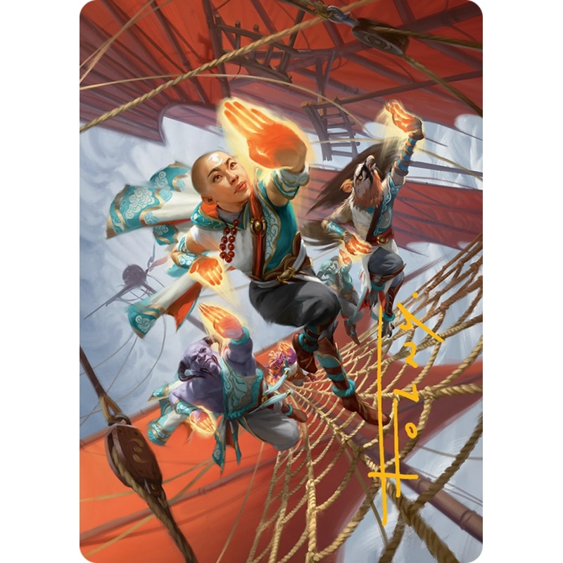 Aligned Heart Art Card (52/54) [Tarkir: Dragonstorm Art Series]
