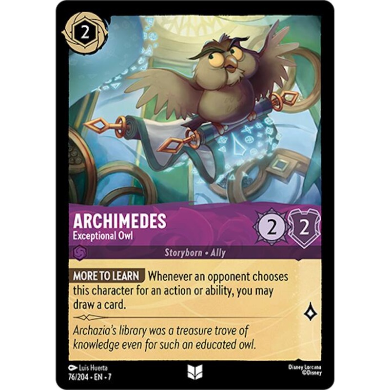Archimedes – Exceptional Owl (76/204) [Archazia’s Island]