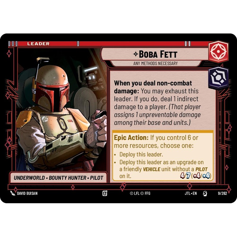 Boba Fett – Any Methods Necessary (009/262) (009/257) [Jump to Lightspeed]