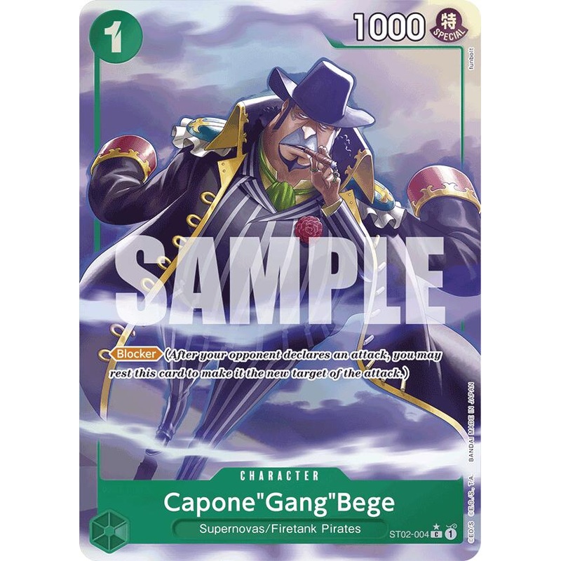 Capone”Gang”Bege (ST02-004) (Alternate Art) [Premium Booster -The Best-]