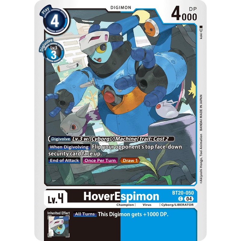 HoverEspimon [BT20-050] [Release Special Booster Ver.2.5]
