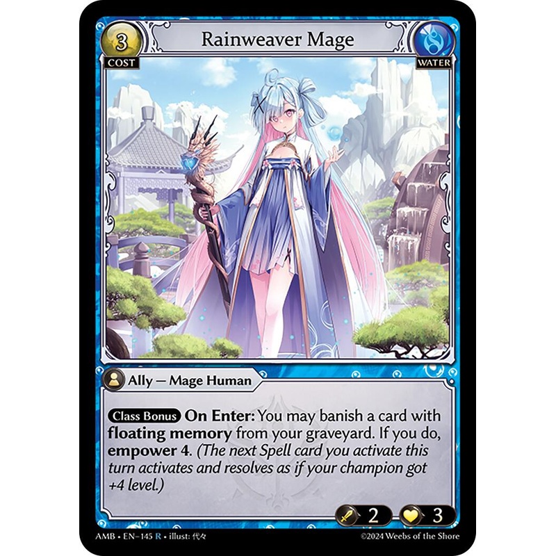 Rainweaver Mage (145) [Mortal Ambition]