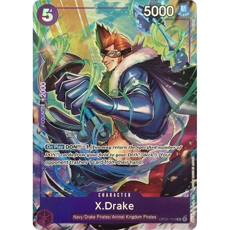 X.Drake (Premium Card Collection -Best Selection Vol. 2-) [One Piece Promotion Cards]