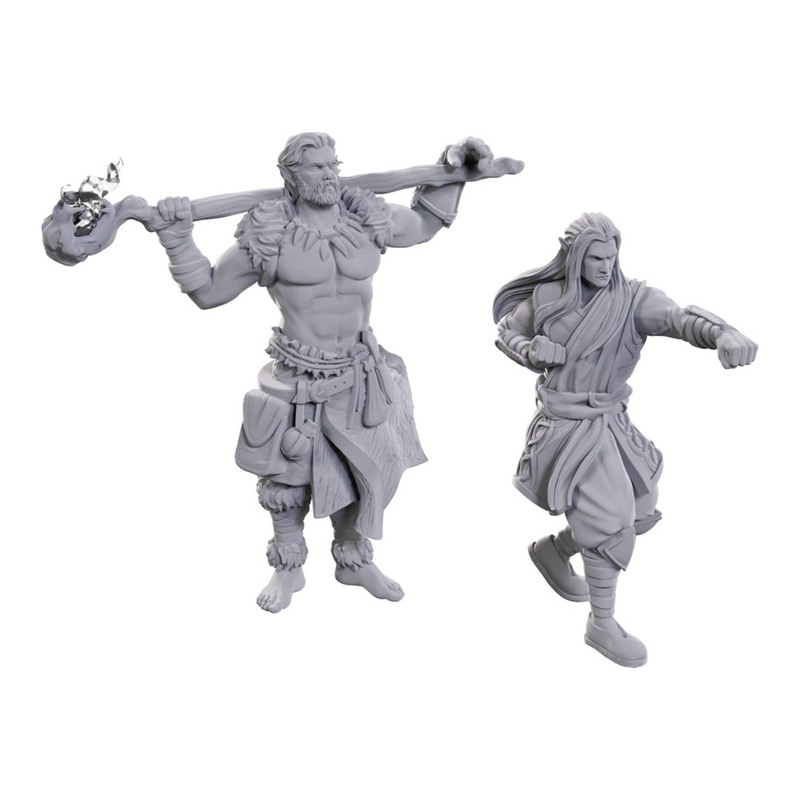 Archdruid & Martial Arts Adept – Nolzur’s Marvelous Unpainted Miniatures