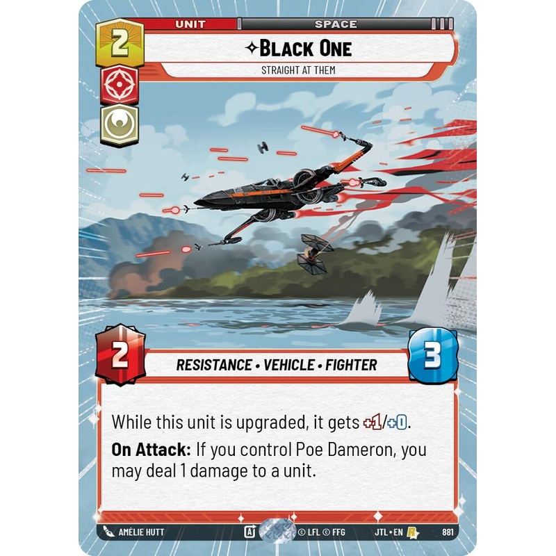 Black One – Straight At Them (881) (Hyperspace Foil) (881) [Jump to Lightspeed]