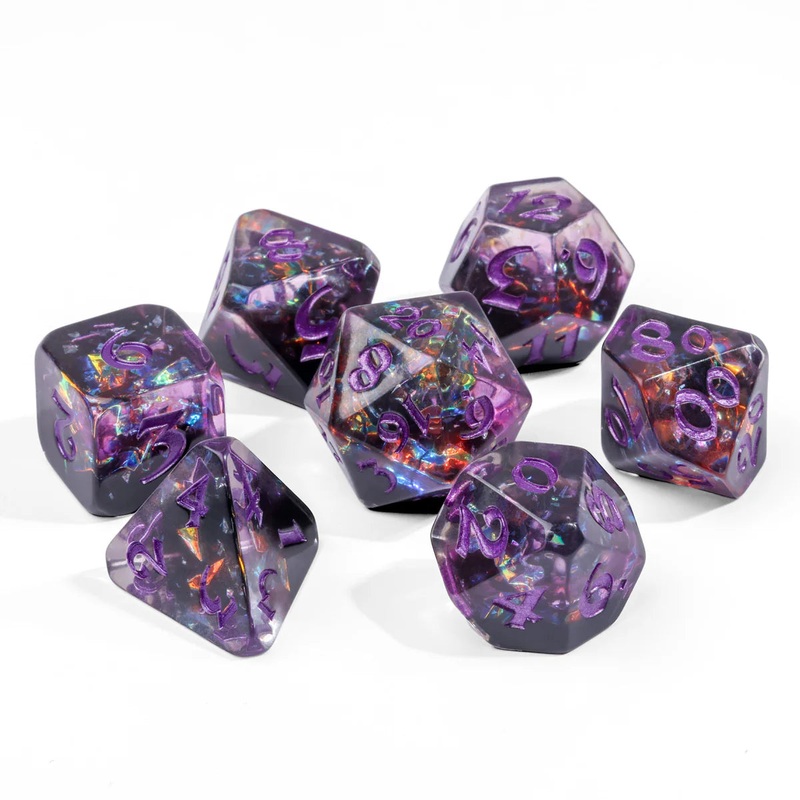 Die Hard Dice 7pc RPG Dice Set – Delirium