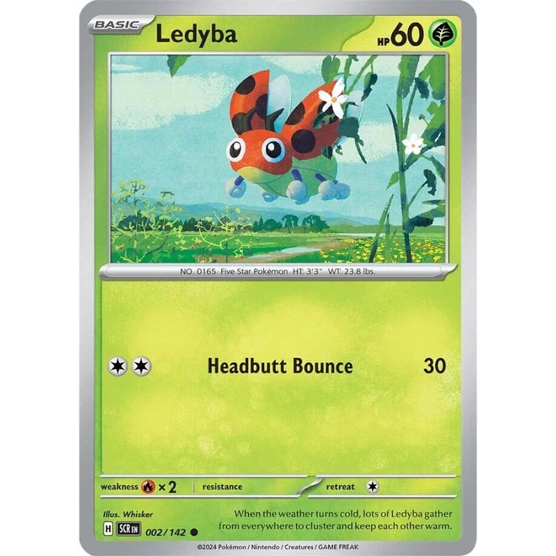 Ledyba (002/142) [Scarlet & Violet: Stellar Crown]