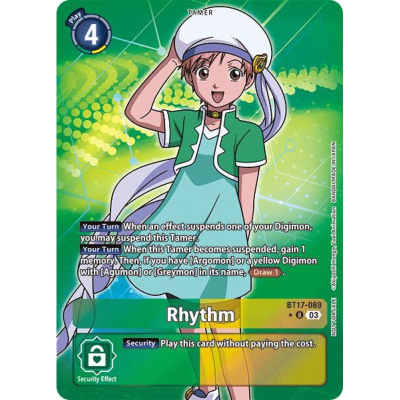 Rhythm [BT17-089] (Box Promotion Pack: Secret Crisis) [Secret Crisis]