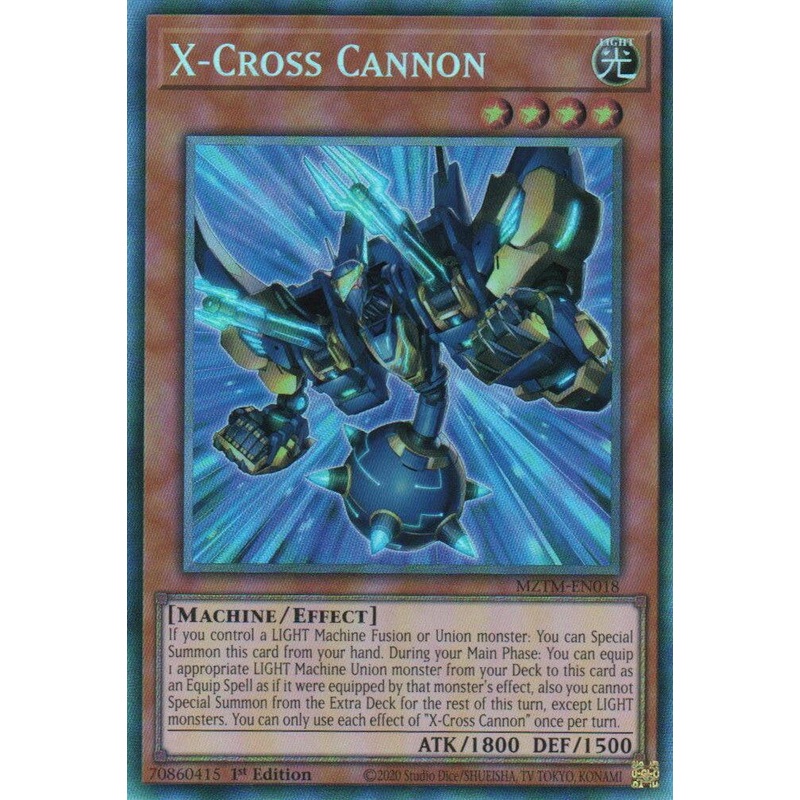 X-Cross Cannon (Collector’s Rare) [MZTM-EN018] Collector’s Rare