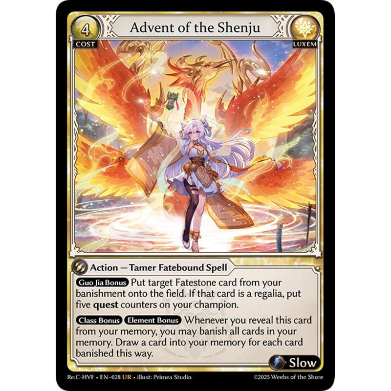 Advent of the Shenju (028) [Guo Jia Re: Collection, Heaven’s Favored]