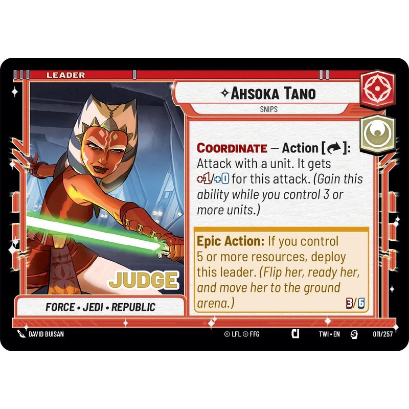 Ahsoka Tano – Snips (011/257) (011/257) [Judge Promos]
