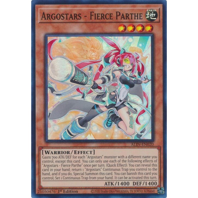 Argostars – Fierce Parthe [ALIN-EN020] Super Rare