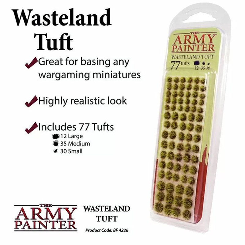 Army Painter Basing Tufts –  Wasteland Tuft