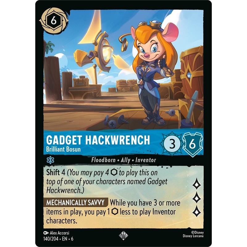 Gadget Hackwrench – Brilliant Bosun (140/204) [Azurite Sea]