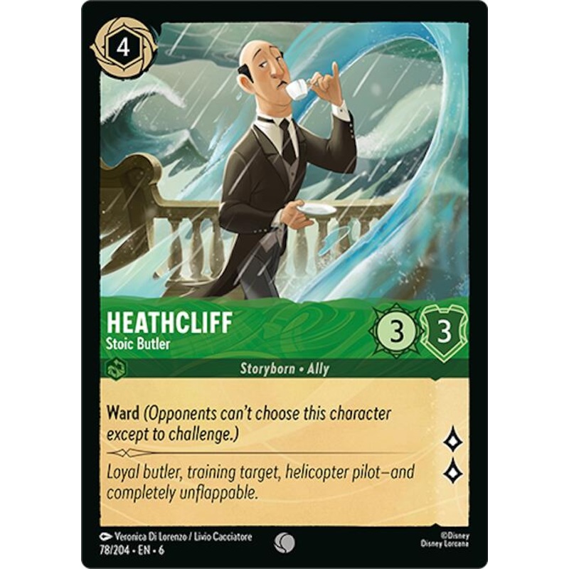 Heathcliff – Stoic Butler (78/204) [Azurite Sea]