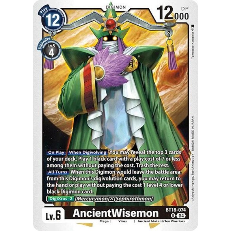 AncientWisemon [BT18-074] [Release Special Booster Ver.2.0]
