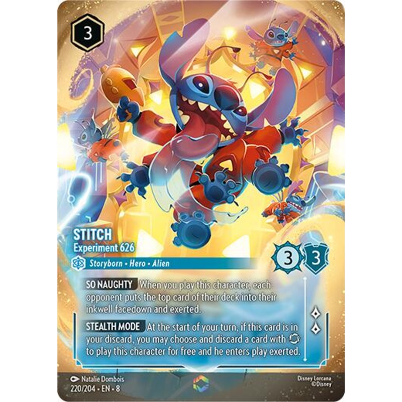 Stitch – Experiment 626 (Enchanted) (220/204) [Reign of Jafar]