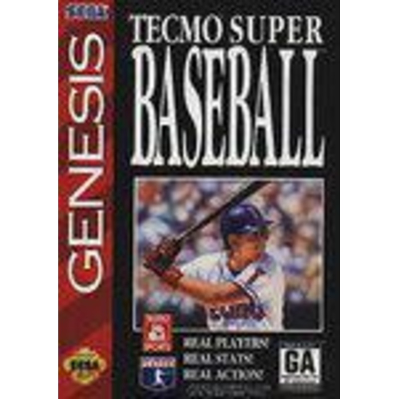 Tecmo Super Baseball – Sega Genesis