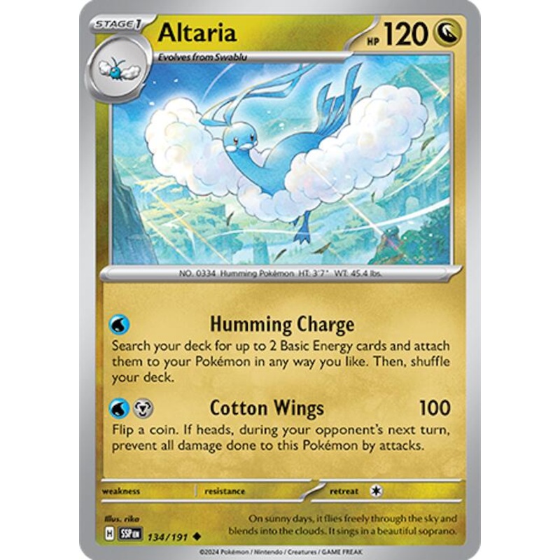 Altaria (134/191) [Scarlet & Violet: Surging Sparks]
