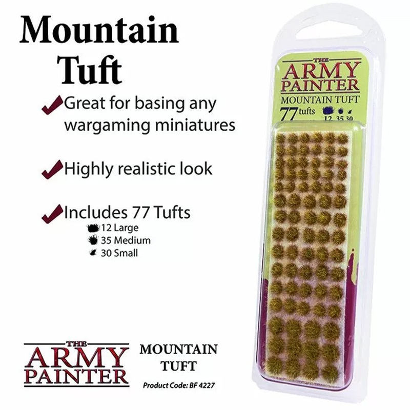 Army Painter Basing Tufts –  Mountain Tuft