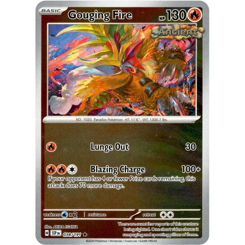 Gouging Fire (038/191) [Scarlet & Violet: Surging Sparks]
