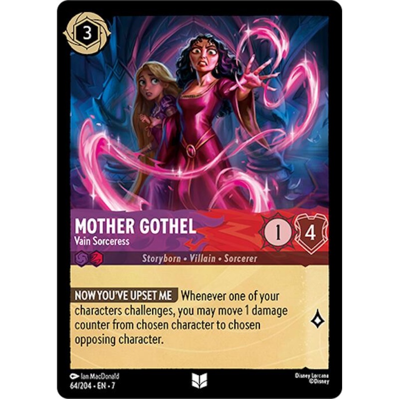 Mother Gothel – Vain Sorceress (64/204) [Archazia’s Island]