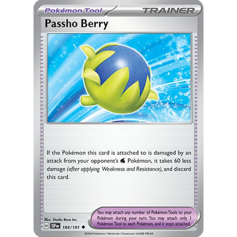 Passho Berry (184/191) [Scarlet & Violet: Surging Sparks]