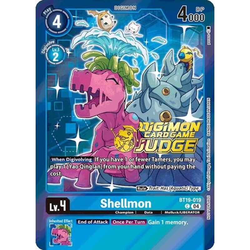 Shellmon [BT19-019] (Judge Pack 2025 Wave 1) [Release Special Booster Ver.2.0]