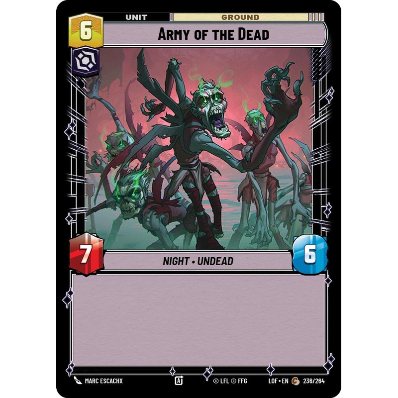 Army of the Dead (236/264) (236/264) [Legends of the Force]