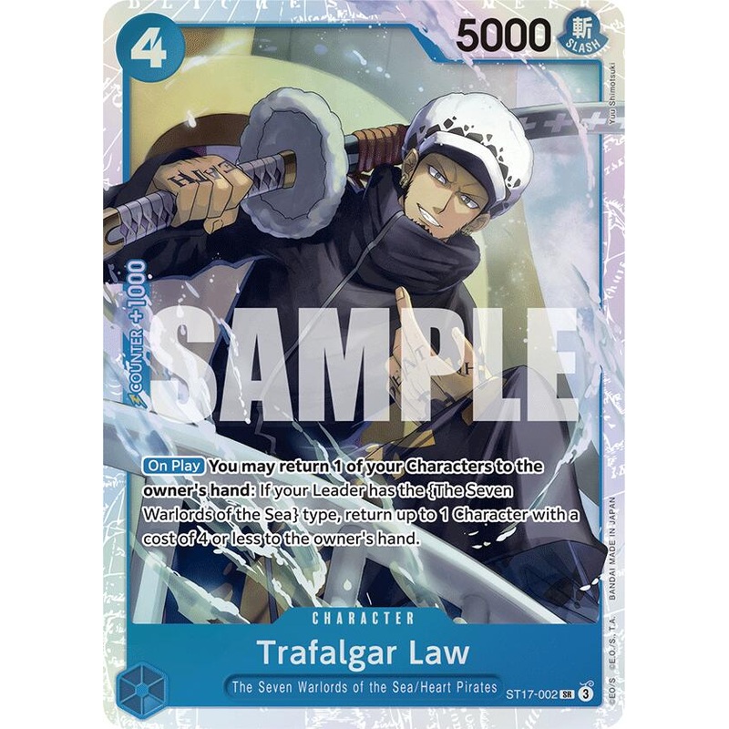 Trafalgar Law [Starter Deck: Blue Donquixote Doflamingo]