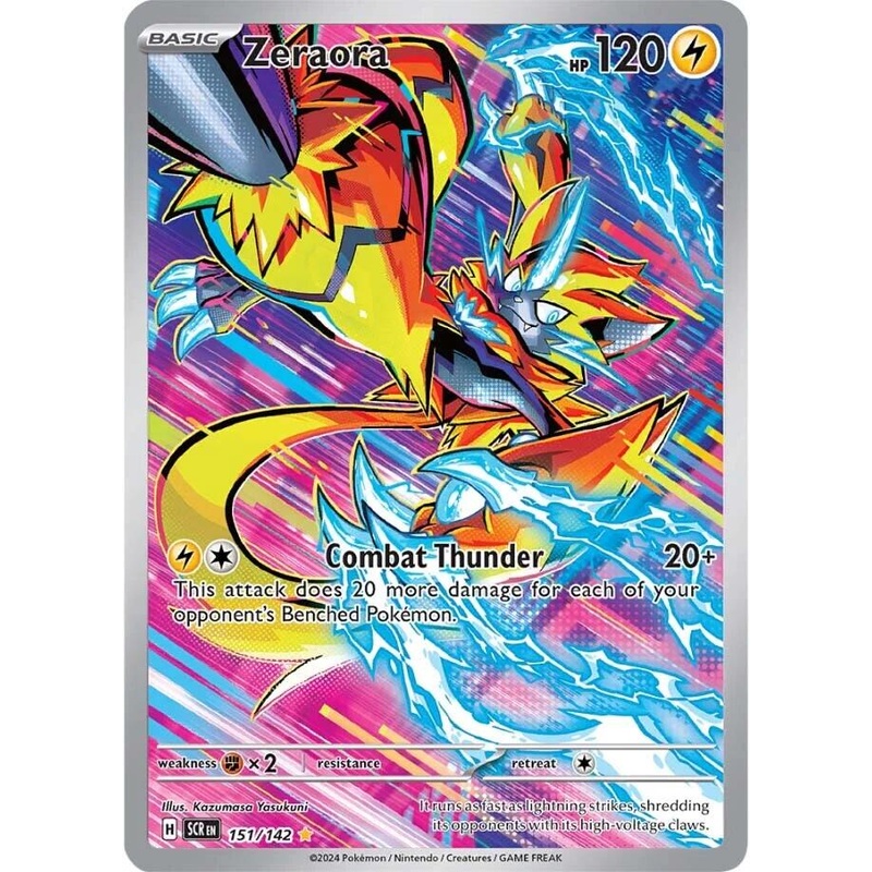 Zeraora (151/142) [Scarlet & Violet: Stellar Crown]