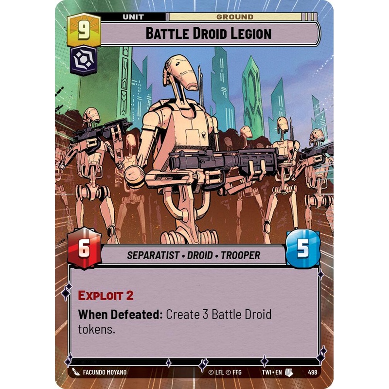 Battle Droid Legion (Hyperspace) (498) [Twilight of the Republic]