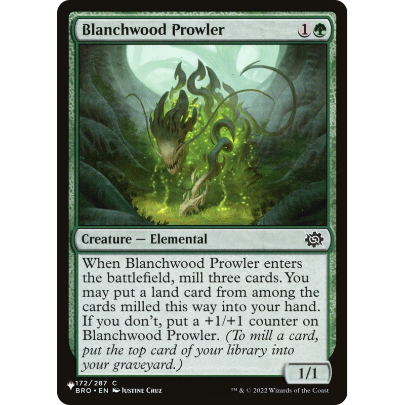 Blanchwood Prowler [The List]