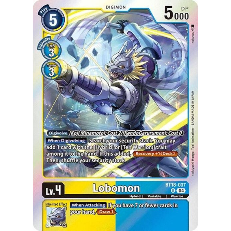 Lobomon [BT18-037] [Release Special Booster Ver.2.0]