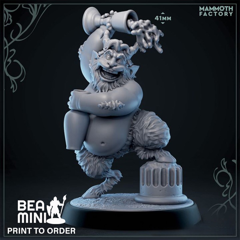 Satyr 4 | BeaMini Print to Order Miniatures