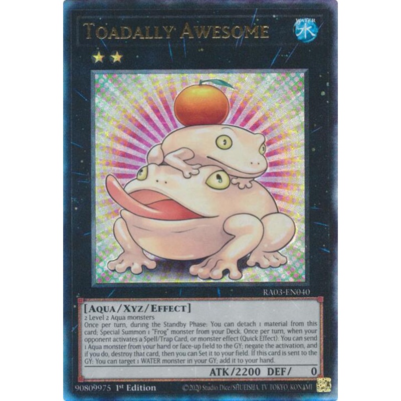 Toadally Awesome (UTR) [RA03-EN040] Prismatic Ultimate Rare