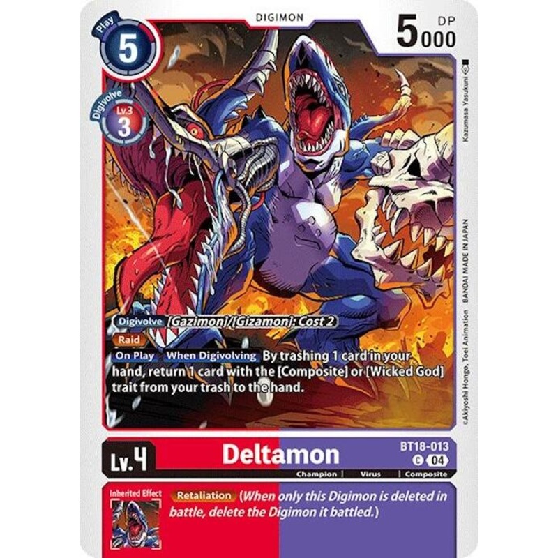 Deltamon [BT18-013] [Release Special Booster Ver.2.0]