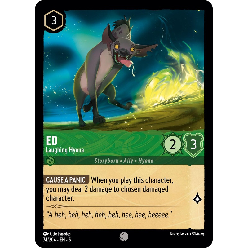 Ed – Laughing Hyena (74/204) [Shimmering Skies]