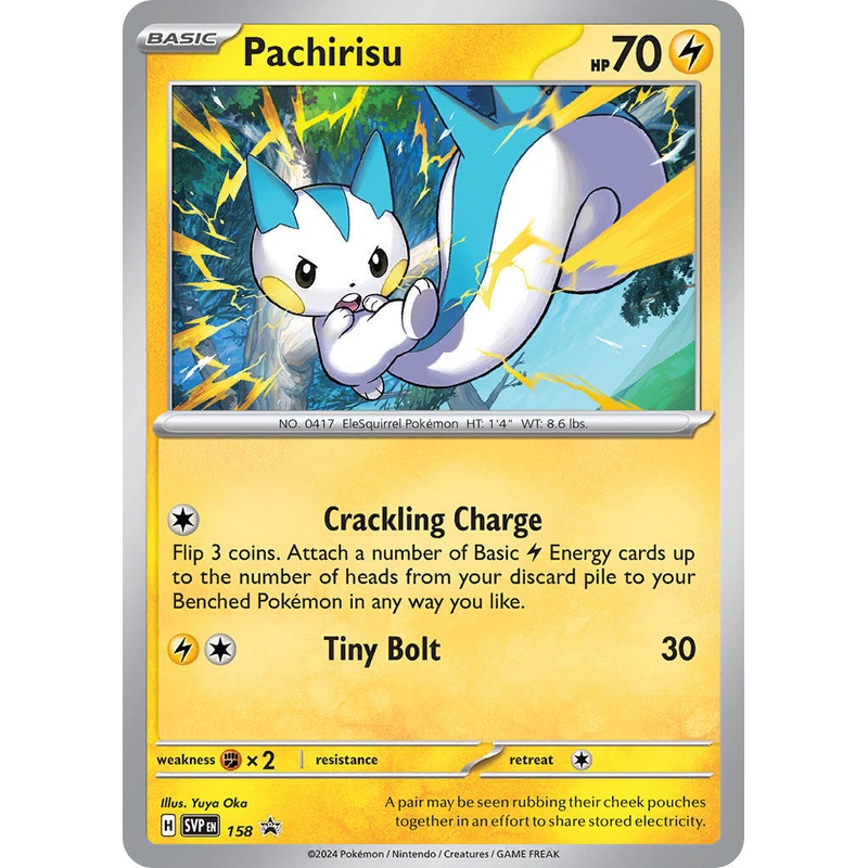 Pachirisu (158) [Scarlet & Violet: Black Star Promos]