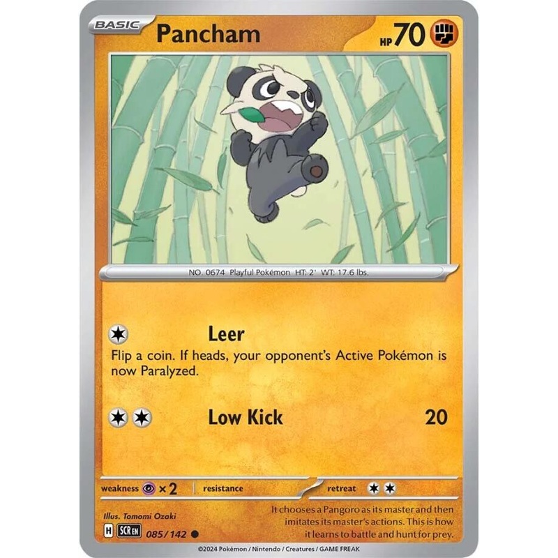 Pancham (085/142) [Scarlet & Violet: Stellar Crown]