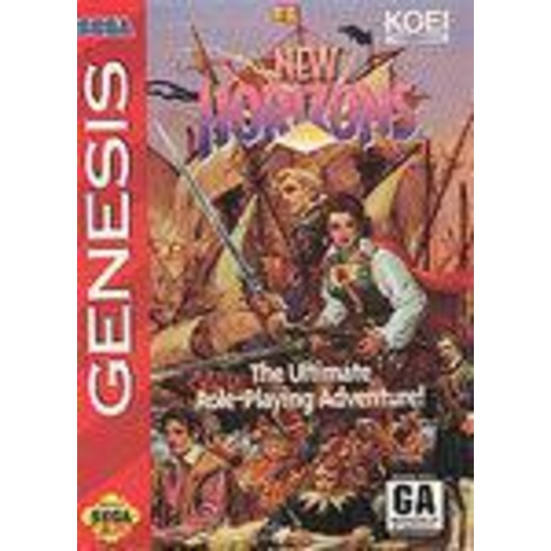 Uncharted Waters New Horizons – Sega Genesis
