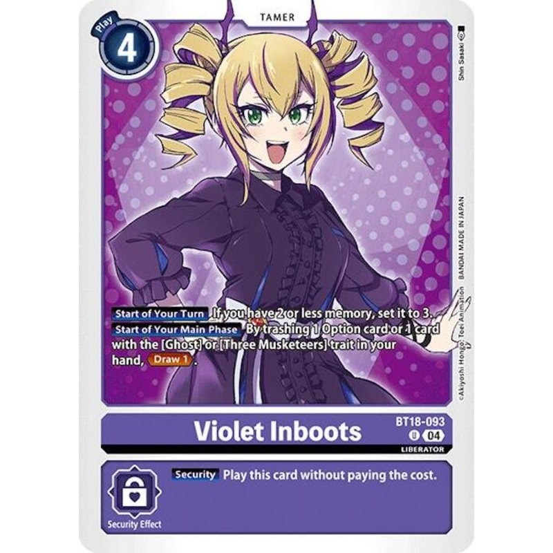 Violet Inboots [BT18-093] [Release Special Booster Ver.2.0]