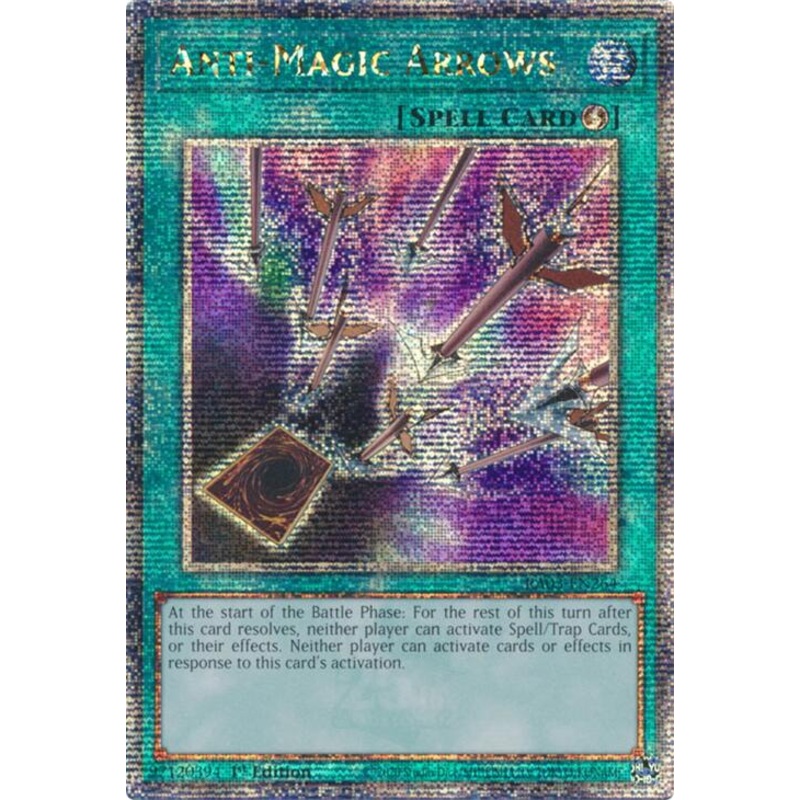 Anti-Magic Arrows (Quarter Century Secret Rare) [RA03-EN264] Quarter Century Secret Rare