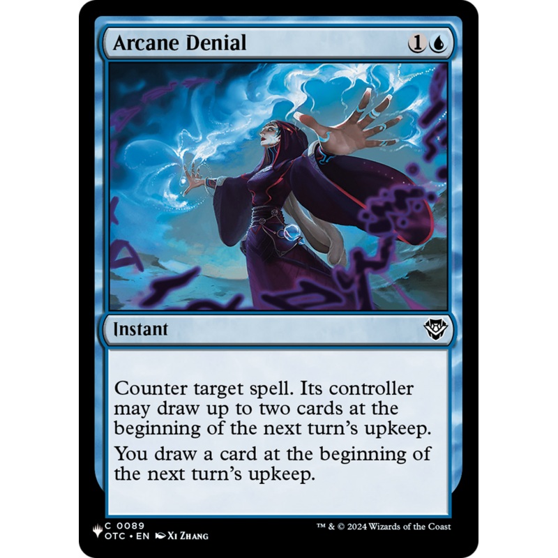 Arcane Denial (OTC) [The List]