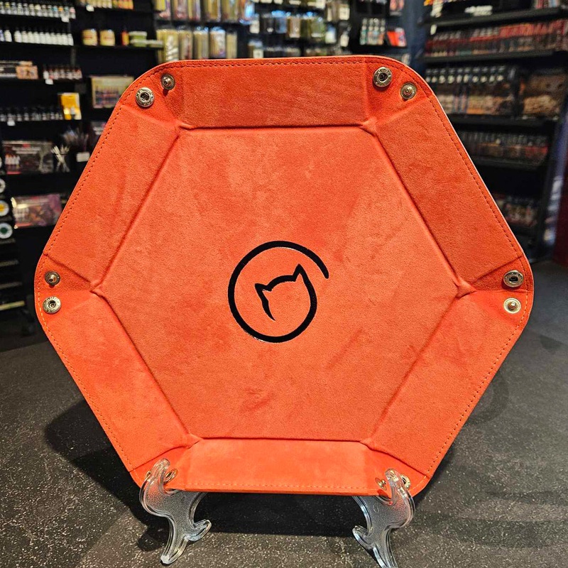 Bea Games Hexagon Dice Tray  – Orange