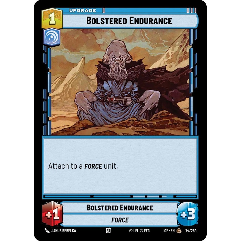 Bolstered Endurance (74/264) (74/264) [Legends of the Force]