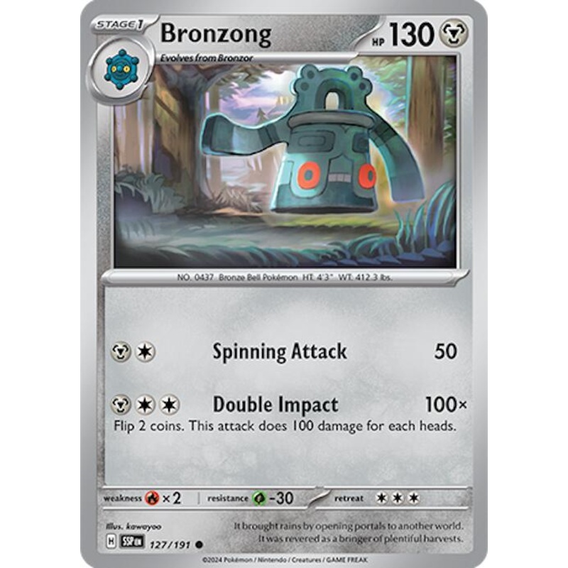 Bronzong (127/191) [Scarlet & Violet: Surging Sparks]